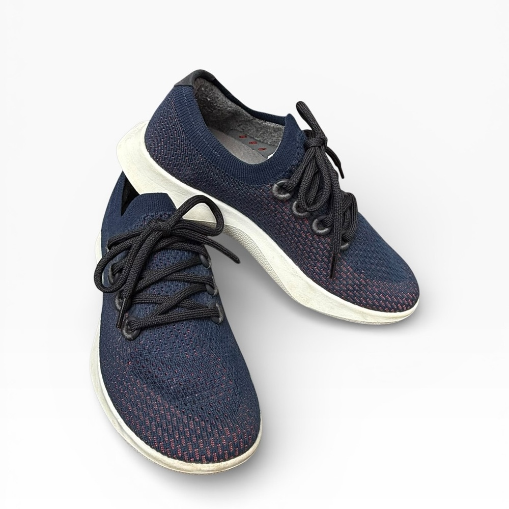 Allbirds Tree Dasher Breathable Naby Blue Sneakers Shoes Women’s size 8 - Picture 2 of 15